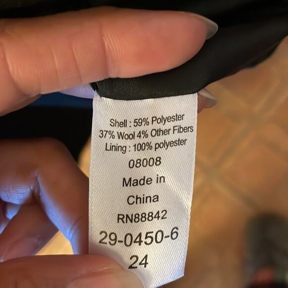 Ellos wool blend coat NWOT - Picture 8 of 10